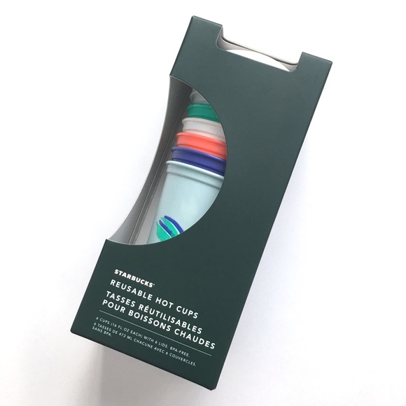 Starbucks Reusable Floral Hot Cups - Picture 2 of 3